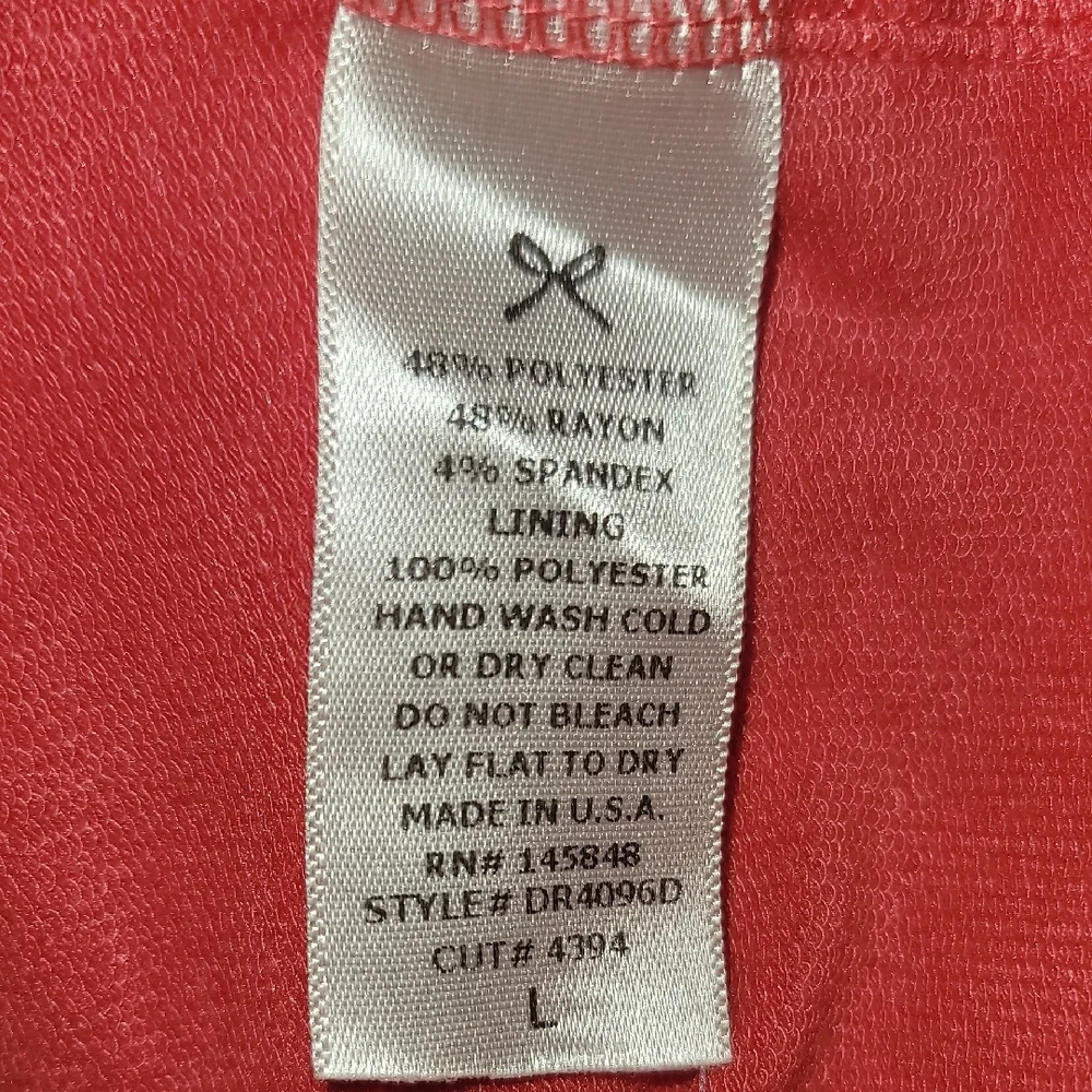 Coral Women's All In One Dress Sz:L - Picture 10 of 10